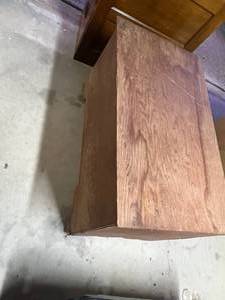 Vintage wooden cedar-type chest