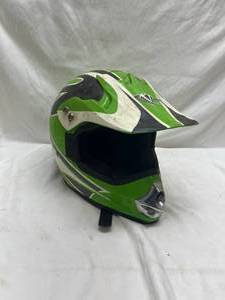 lot 440 image: Kawasaki Green Motorcycle Helmet