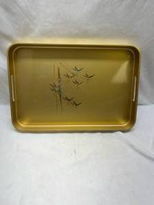 lot 453 image: Japanese Style Metal Serving Tray