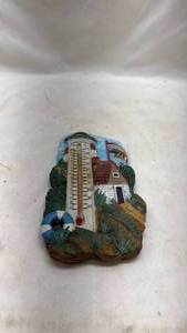 lot 473 image: Decorative Lighthouse Thermometer