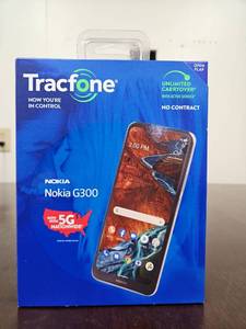 lot 2028 image: Nokia G300 5G Tracfone Smartphone