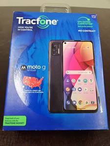 lot 2033 image: Tracfone Motorola Moto G Stylus Smartphone