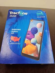 lot 2036 image: Samsung Galaxy A21 Tracfone Smartphone