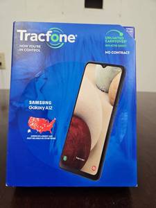 lot 2043 image: Samsung Galaxy A12 Tracfone Smartphone