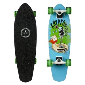 lot 1511 image: Kryptonics 28 In. Complete Cruiser Skateboard (28 In. x 8 In.), Splash