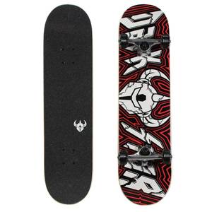 lot 1514 image: Darkstar 31 DS40 Skateboard Shattered- Red