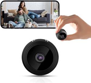 lot 2507 image: 2025 Upgraded Small Hidden Spy Camera Wireless Indoor - WiFi Small Cameras Hidden Wireless - 1080P HD Home Security Camera - Nanny Camera for Pet, Baby - Motion Detection, Night Vision (A9)