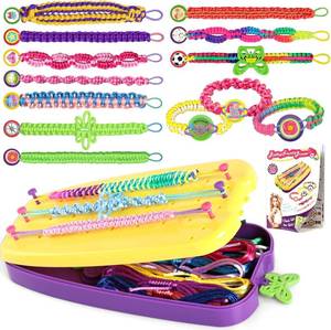 lot 2523 image: Friendship Bracelet Making Kit, String Bracelets Maker Craft, Kids Jewelry Making Kit, Arts and Crafts for Kids, Christmas Birthday Gifts for Girls