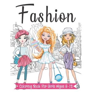 lot 7020 image: Fashion Coloring Book for Girl