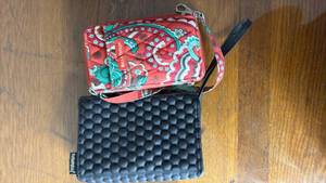 lot 1068 image: Bella Taylor Floral Print Wallet and Small Bump Bag