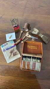 lot 1072 image: Kitchen and Liquor Cabinet Miniatures
