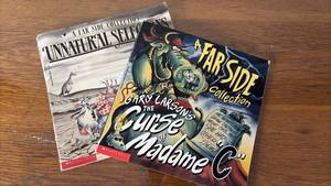 lot 1081 image: Gary Larsons Far Side Collection & Unnatural Selections Books