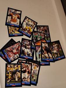 lot 3013 image: Football Trading Cards