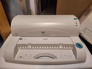 lot 3021 image: Brand New Never Used Electric Punch and Bind System