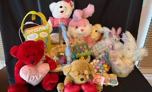 lot 700 image: Large Lot of Valentine and Easter Plush and Decor
