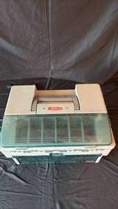 lot 737 image: NEW Rubbermaid Pro-series Tackle Box