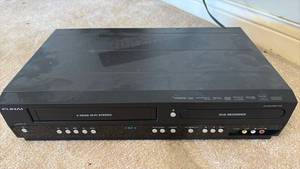 lot 741 image: FUNAI VHS to DVD Recorder w Remote (Powers Up)
