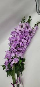 lot 68854 image: Artificial Purple Delphinium Stem, 5 Bundle Stem Included. - Retail $12