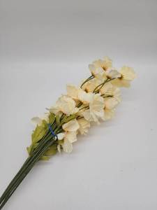 lot 68870 image: Artificial&nbspCream Cherry Blossom Artificial Flower Stems - Retail $12