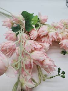 lot 68886 image: Artificial&nbspPink Lily Stem Bundle, 5 Bundle Stems Included  - Retail $12