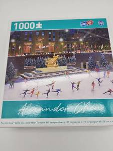lot 68934 image: Alexander Chen New York Winter 1000 Piece Puzzle - Retail $15