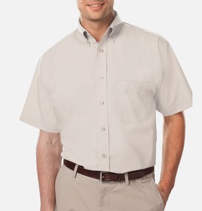 lot 66836 image: APPEARS NEW - Blue Generation Short Sleeve Button Down (Shirt XL) 2 Pack
