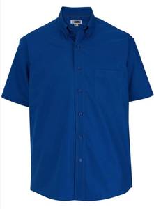 lot 66838 image: APPEARS NEW - Edwards Blue Button Down Shirt (Size Small) 2 Pack