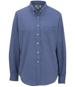 lot 66858 image: APPEARS NEW - Edwards Womens Blue Button-Down Dress Shirt (Size XS) 2 Pack