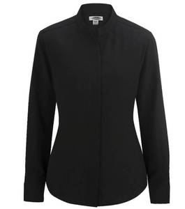 lot 66865 image: APPEARS NEW - Lady Edwards Black Button-Up Shirt (Size XL) 2 Pack