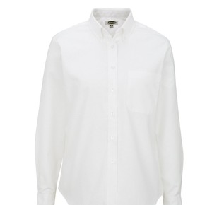 lot 66886 image: APPEARS NEW - Lady Edwards White Button-Up Shirt (Size Large)
