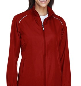 lot 66892 image: APPEARS NEW - CORE 365 Red Windbreaker Jacket (Size Medium)  - Retail $85