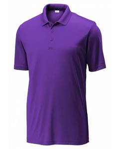 lot 66897 image: APPEARS NEW - Sport-Tek Purple Performance Polo Shirt Set (Size Small) 1 Style 550, 1 style 650