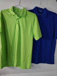 lot 66899 image: APPEARS NEW - Port Authority Performance Polo Shirt - Set (Size Large)