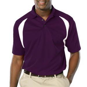 lot 66904 image: APPEARS NEW - Blue Generation Purple Performance Polo Shirt, Size XL (2 Pack)