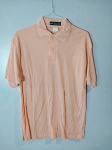 lot 66929 image: APPEARS NEW - Superior Style Work Wear Polo Shirt, Coral. (Large)
