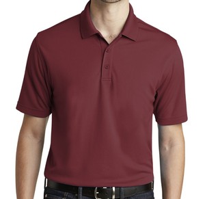 lot 66930 image: APPEARS NEW - Fame Fabrics Burgundy Polo Shirt (Size Large) 2 Pack