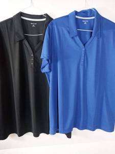 lot 66987 image: APPEARS NEW - Sport-Tek Ladies Performance Polo Shirt Set (Size 4XL)