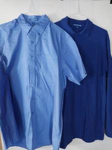 lot 66988 image: APPEARS NEW - Port Authority Mens Button-Down Shirt Set (Size XLT)