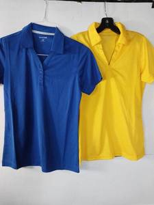 lot 66991 image: APPEARS NEW - Sport-Tek Ladies Performance Polo Shirt Set (Size XS)