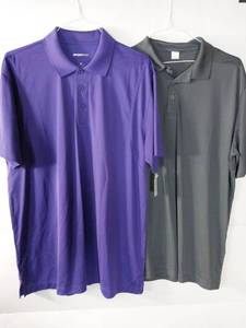 lot 66998 image: APPEARS NEW - Sporttek Performance Polo Shirts Set (Size XL)