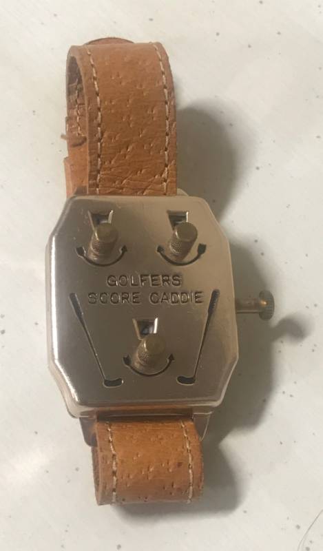 lot 5801 image: Golfers Caddy - Wrist Watch So COOL