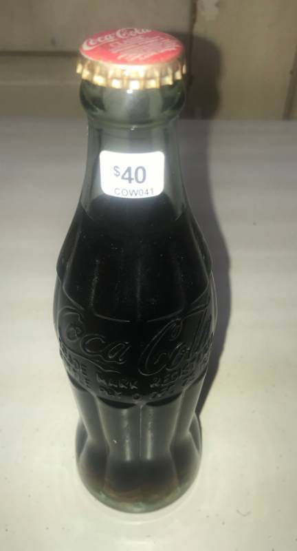 lot 5807 image: Coca Cola Coke Bottle - NewUnopened Salt Lake City