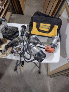 lot 823 image: DeWalt Tool Lot with Bag and Accessories