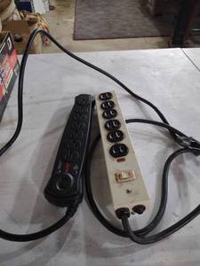 lot 847 image: APC Power Strip Bundle - Two Surge Protectors