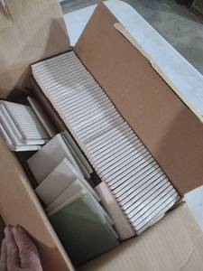 lot 873 image: White Ceramic Wall Tiles 4-14 x 4-14 Box Lot