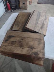lot 874 image: Cosco Wood Cabinet Door Panels
