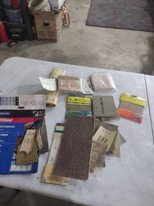 lot 875 image: 3M and Norton Sandpaper Collection