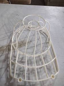 lot 928 image: White plastic Hat Display Stand
