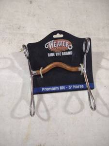 lot 948 image: Weaver Leather 5-inch Premium Horse Bit