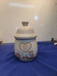 lot 4969 image: Baked with Love Cookie Jar